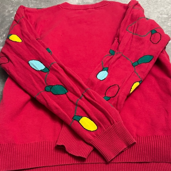 Disney Festive Red Mickey Mouse Sweater - Picture 5 of 8